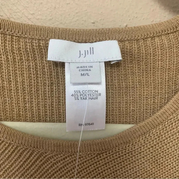 J. Jill Poncho Sweater Size Medium / Large NWT New - Picture 4 of 9